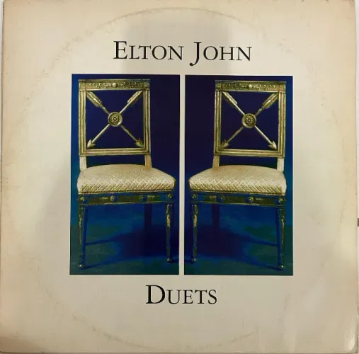 Disco de Vinil LP Elton John Duets (Álbum Duplo com encarte)