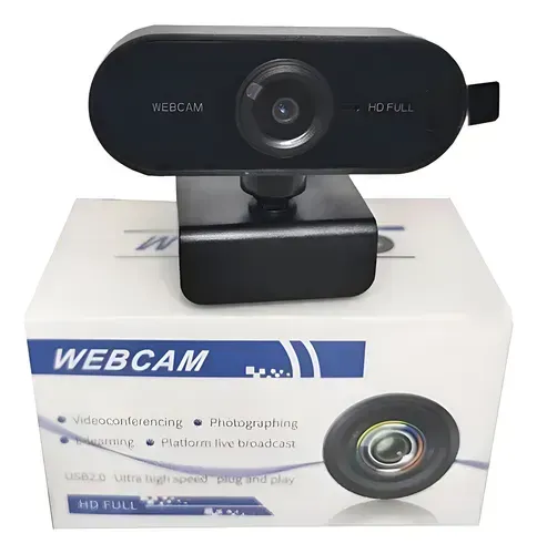 WEB CAM CAMERA FULL HD 1080P COM MICROFONE