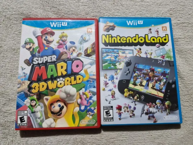 Jogo de wiiu nintendo land(mario vendido)