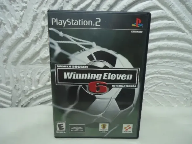 JOGO WINNING ELEVEN 6 PARA PLAYSTATION 2 PS2 - ORIGINAL MIDIA FISICA COMPLETO AMERICANO