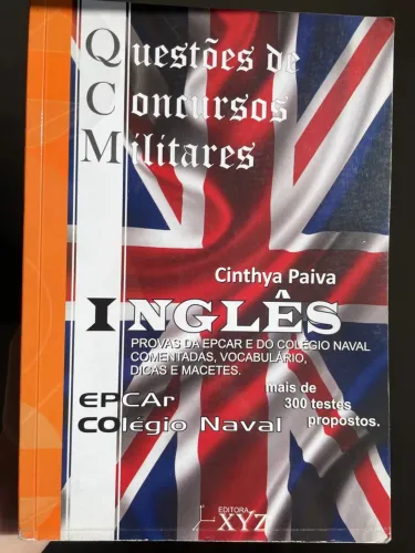Livro Questões de Concursos Militares - Inglês