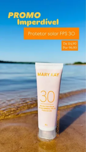 Protetor Solar Facial Mineral FPS 30 Mary Kay