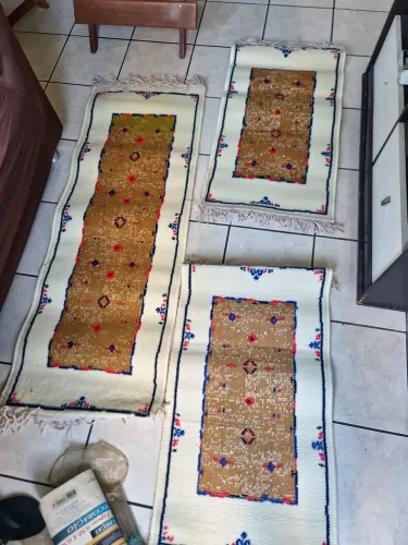 Conjunto de Tapetes Artesanais
