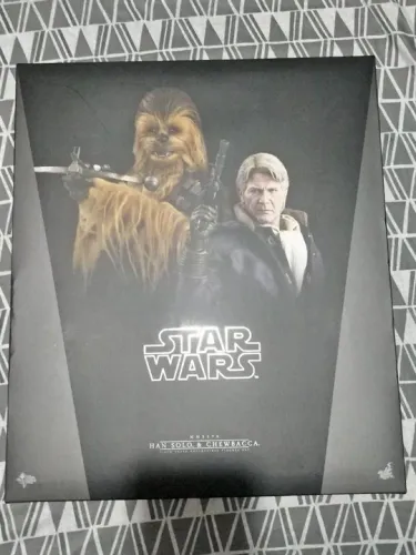 Star Wars Hot Toys - SOMENTE o Han Solo e acessórios (Escala 1/6 - MMS175)