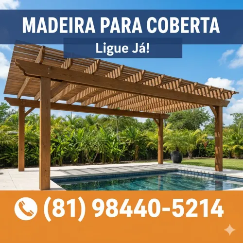 Madeira para Coberta com Preço de Fábrica - Só até Domingo!