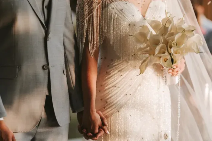 Vestido de noiva deslumbrante