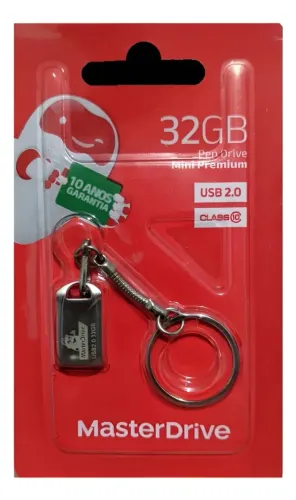 Pen Drive 32gb MasterDrive USB 2.0 Mini Premium