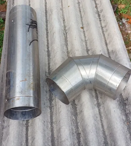 Dutos e curva de Aço Inox para Exaustão /// R$450,00