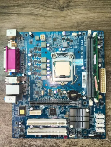 Kit 1155 Placa-Mãe + Processador + Memória!