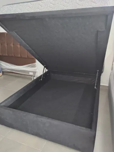 BASE BÁU ORTOBOM TAMANHO CASAL DISPONÍVEL À PRONTA-ENTREGA