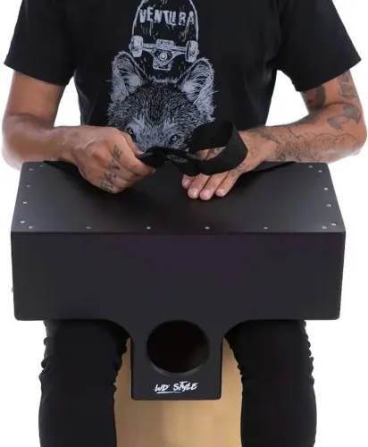 Cajon elétrico style acustico 
