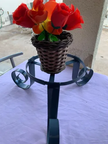 Suporte de Vaso de Flor