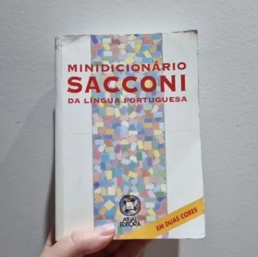 mini dicionário sacconi da língua portuguesa