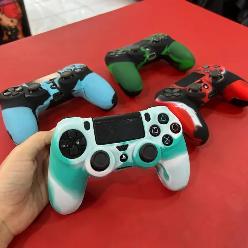 Capas de Silicone para Controle PS4 - Diversas Cores