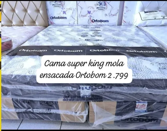 Cama Super King Mola Ensacada Ortobom