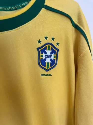 Camisa Brasil 1998 Amarela Nike Original - Tamanho M