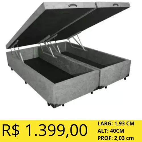 BOX KING BAU VARIAS CORES