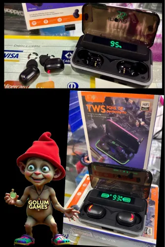 Fone Bluetooth Inova com Powerbank!