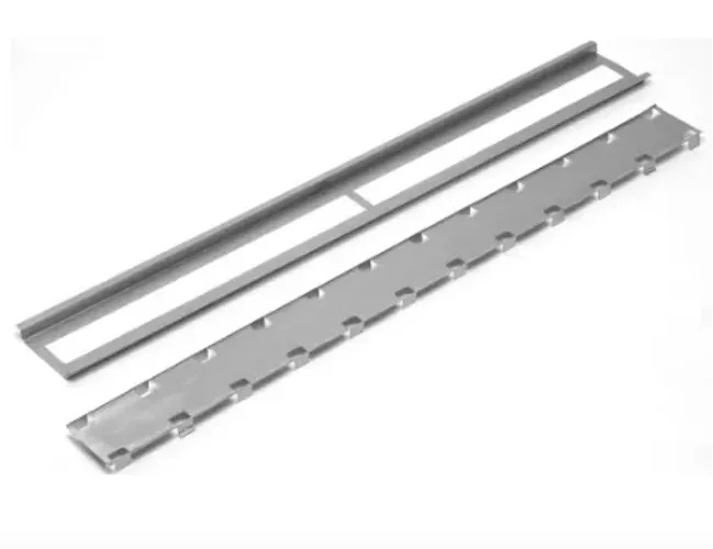 Ralo Selmetal Inox Linea 160x8Cm Com Tampa Invisivel