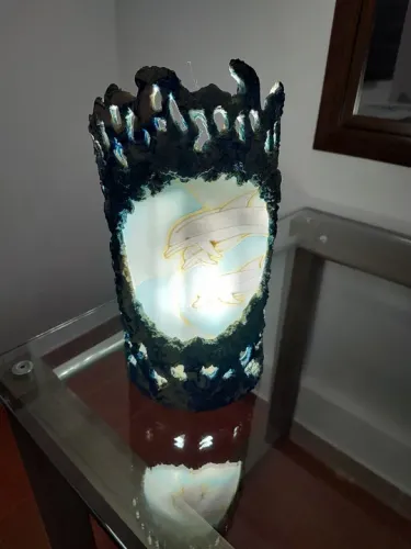 Abajur de golfinhos 