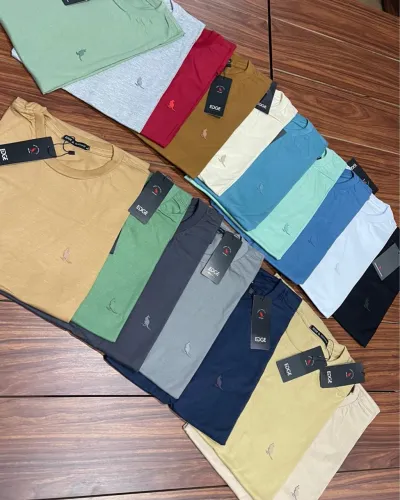 Camisetas Masculinas Edge - Diversas Cores atacado