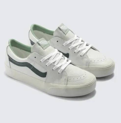 Tênis Vans Sk8?Low Premium Leather Green Gables - Nº 41 - Usado 1x