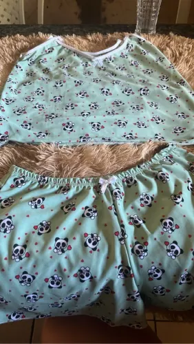 Pijama de Panda Fofo - Conforto e Estilo!