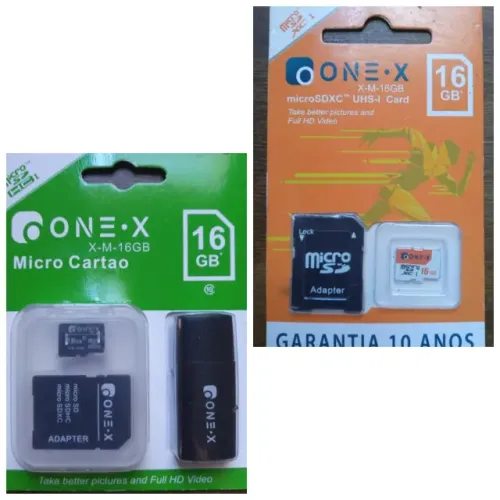 Cartão de memória 16 Gb 