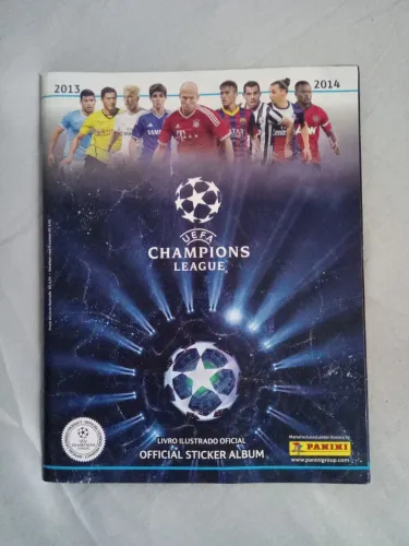 Álbum Champions League 2013 faltam 177 Fig