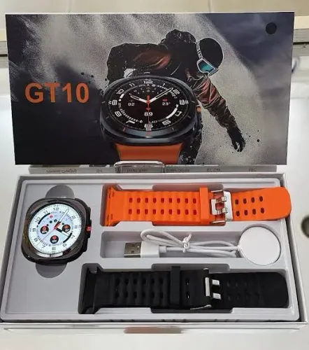 Smartwatch GT10 - Design moderno e funcionalidades top!