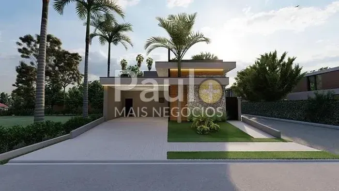 Casa à venda em Paulínia, Residencial Villa Bella Siena, com 4 suítes, com 216 m²