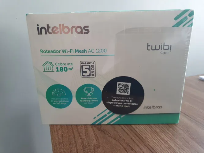 Roteador Wi-Fi Mesh Intelbras AC 1200 - Cobertura de até 180m²