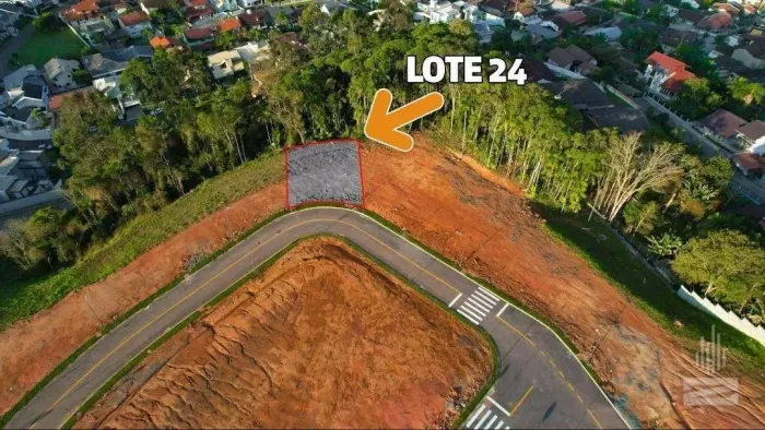 Terreno a Venda no Condominio Fechado com 560m² no bairro Itoupava Norte em Blumenau