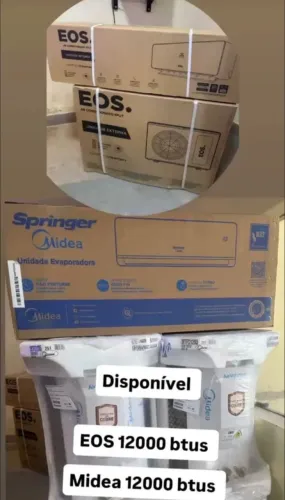 Ar condicionado novo 9.000 btus 