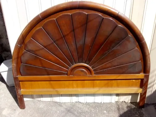 Guarda De Cama De Casal - Em Madeira (118,5 cm X 150 cm X 3,5 cm)