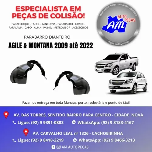 PARABARRO AGILE MONTANA 2009/22