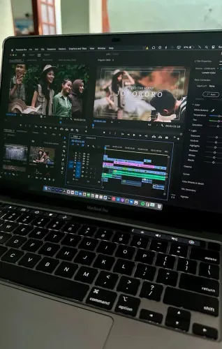Editor de vídeo profissional 