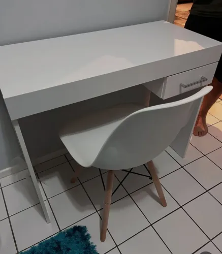 Promoção Mesa Escrivaninha Branca - 27/10