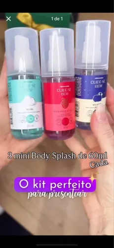 Presente kit body splash