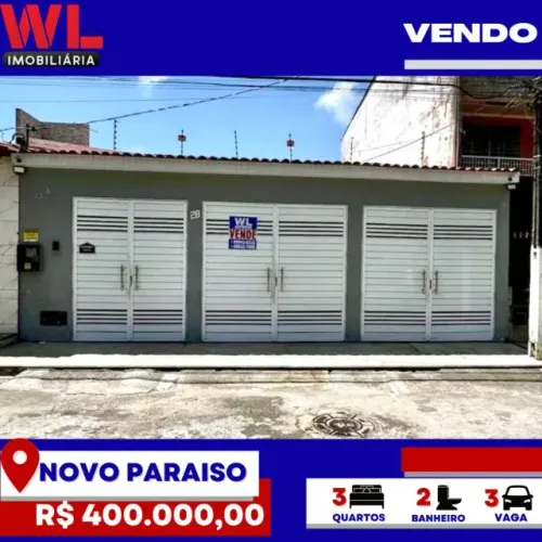 Vendo - Novo Paraiso 