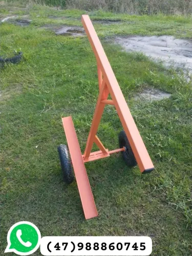 Carrinho para trasporte de MDF