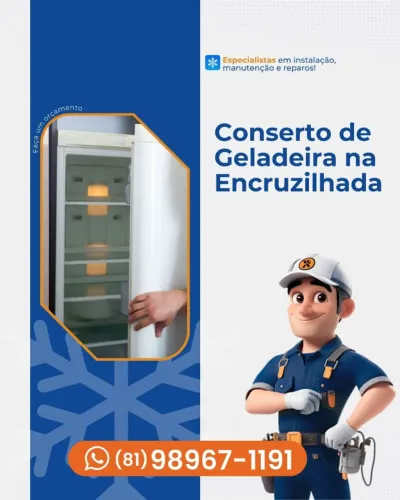 Conserto de Geladeira na Encruzilhada - Fio Refrigeração