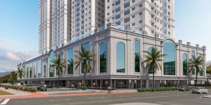 Sala Comercial Frente Avenida em 60x Av.  Santino Voltolino Pereque Porto Belo