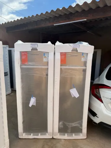 Freezer Vertical Brastemp Flex Inox Frost Free 228L BVR28NK