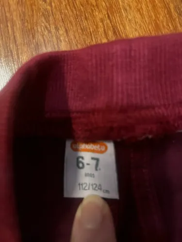 Calça Sarja Infantil Alphabeto