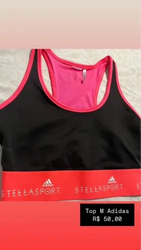 Top treino Adidas TAM M