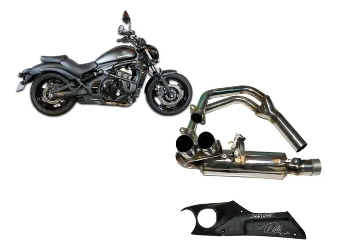 Escapamento Esportivo Vulcan S 650 Willy Made Kawasaki Firetong SOMENTE VENDA