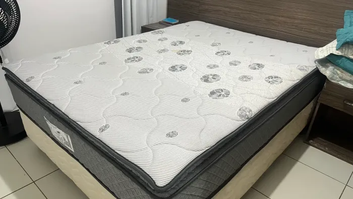 COLCHÃO BOX CASAL NOVO