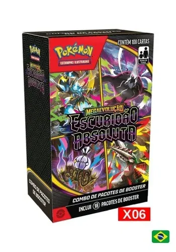 Case Combos de Pacotes Escuridão Absoluta Pokémon TCG
