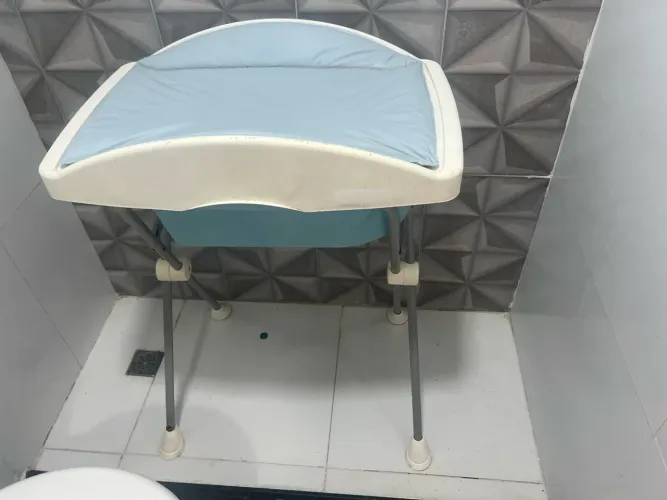 Banheira e trocador